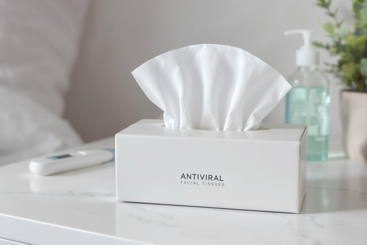 Antiviral Facial Tissues