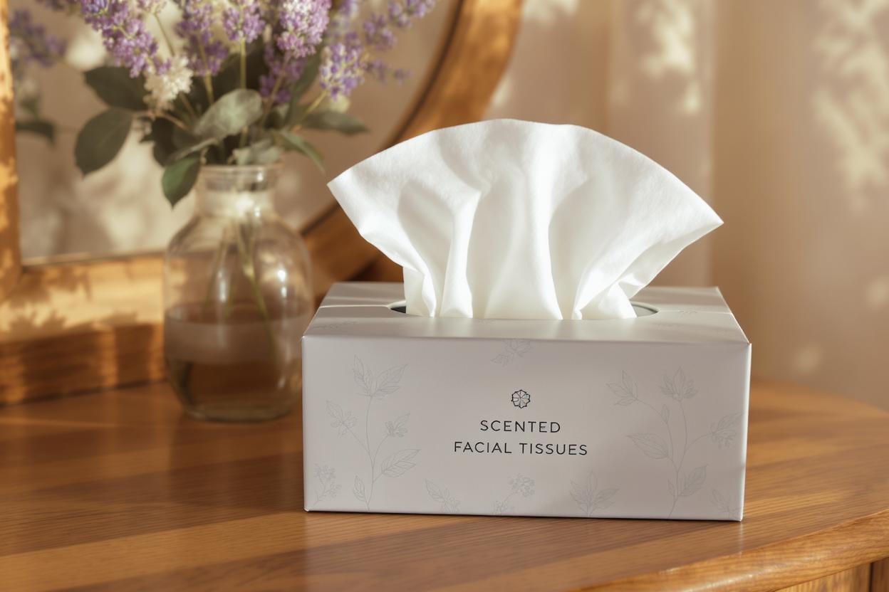 Scented Facial Tissues